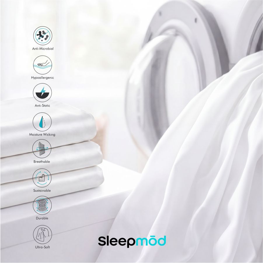 Eucalyptus Silk Sheets – Cooling, Breathable & Hypoallergenic | Luxury Comfort