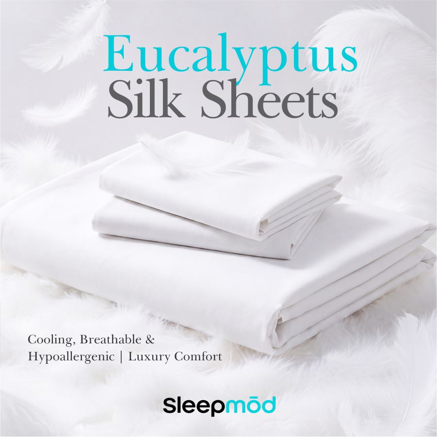 Eucalyptus Silk Sheets – Cooling, Breathable & Hypoallergenic | Luxury Comfort