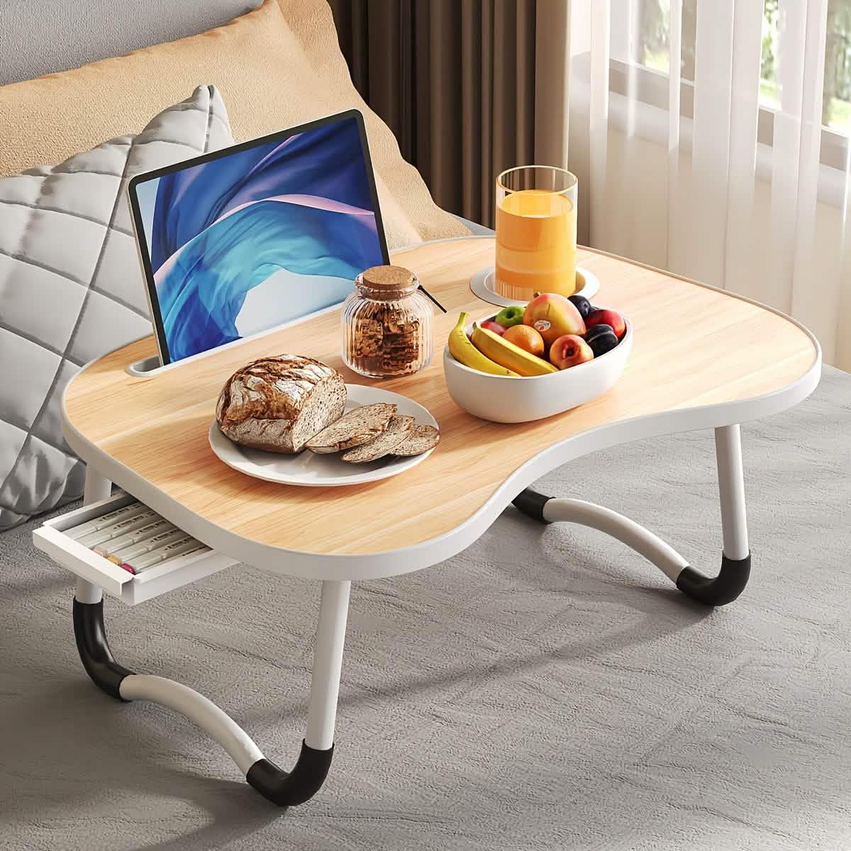 Portable Foldable Laptop Bed Table