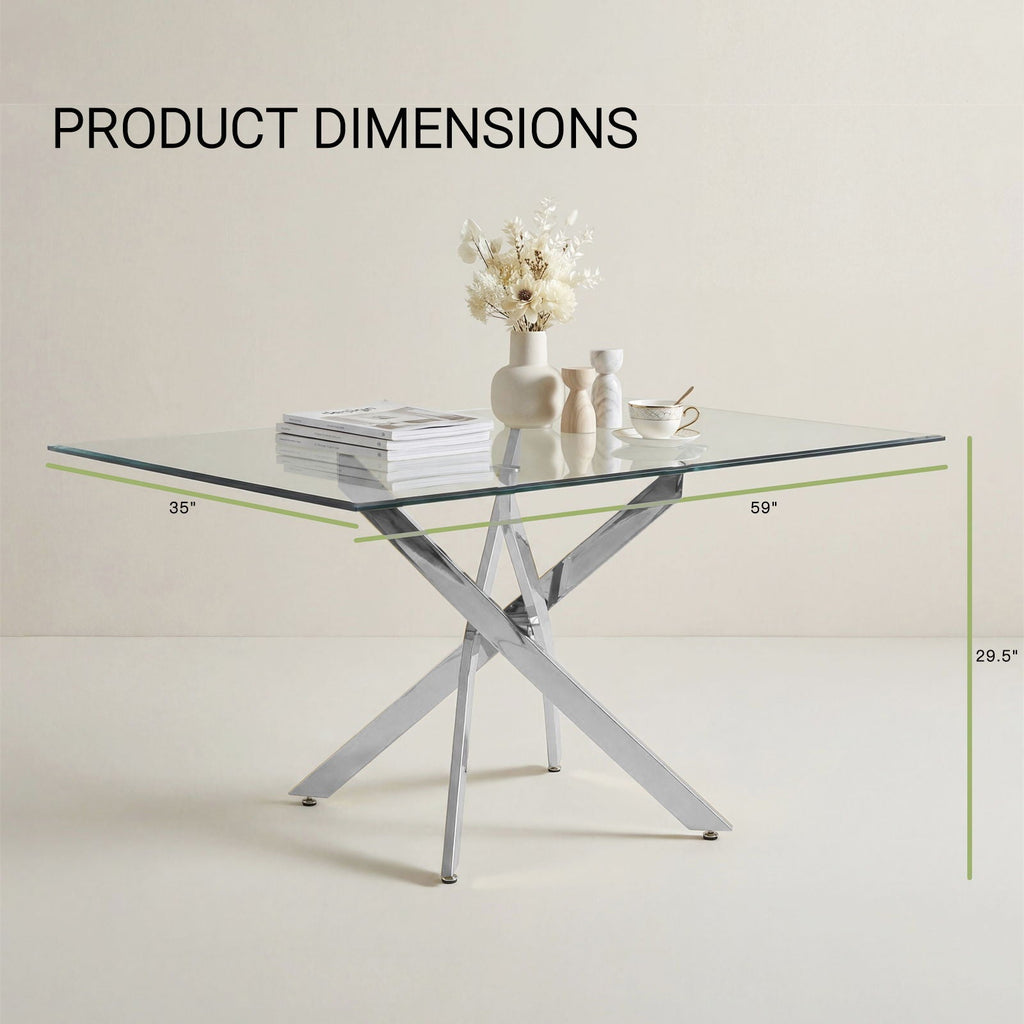 Modern Rectangular Table For Dining Room