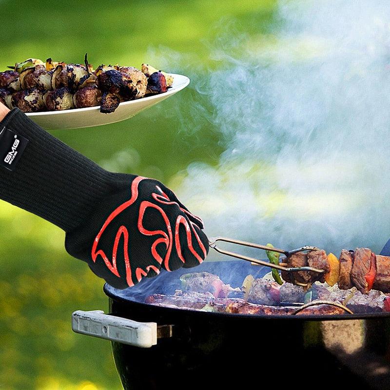 BBQ Oven Gloves High Temperature Resistance