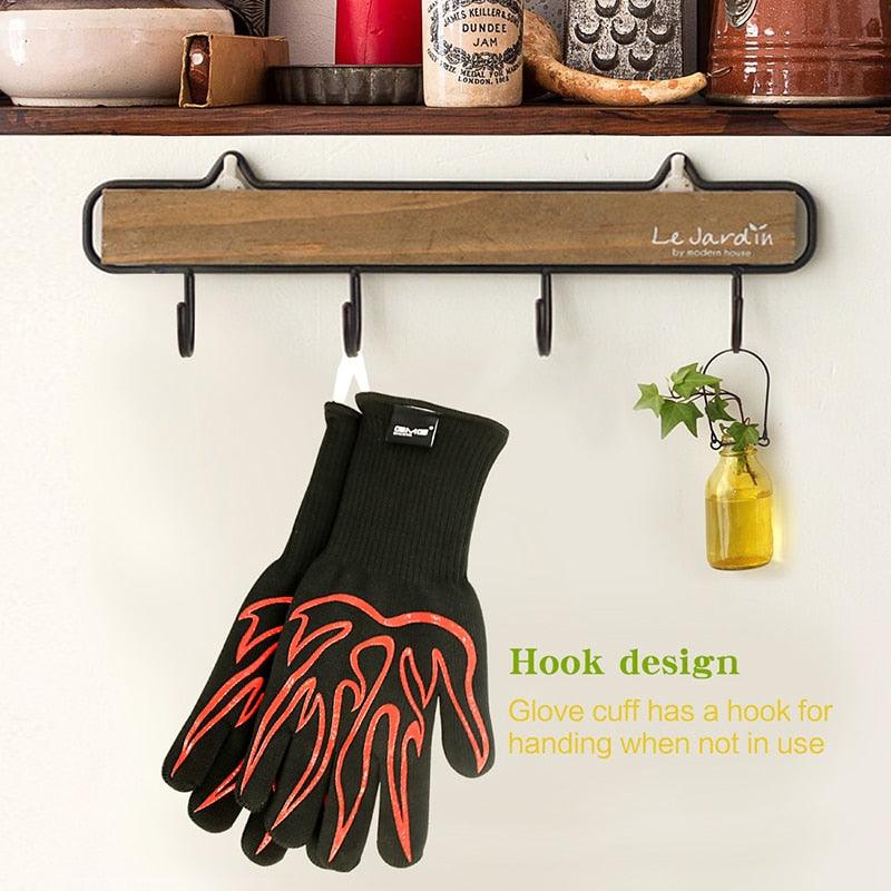 BBQ Oven Gloves High Temperature Resistance