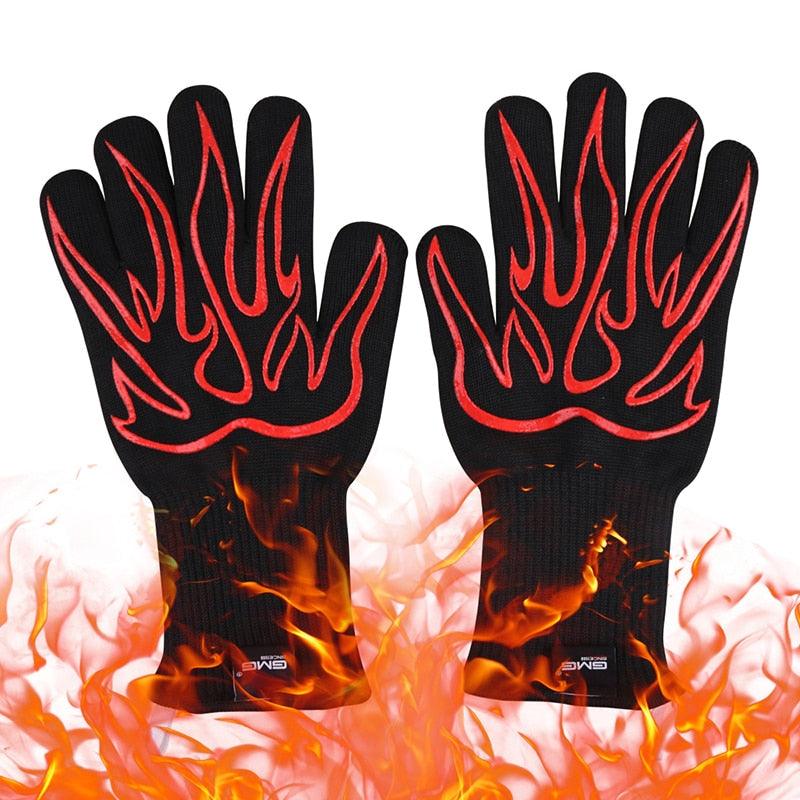 BBQ Oven Gloves High Temperature Resistance