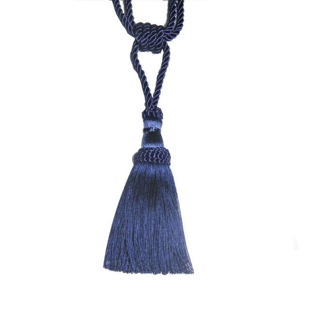 Curtain Tiebacks Tassel Curtain Clips Rope Curtain Tie Backs Holdbacks Decorative  Curtain Holder Accessories For Drape Curtain Holdbacks Braided Buckle Home Decorative Window Drapery Ball Tassels Tieback 50cm