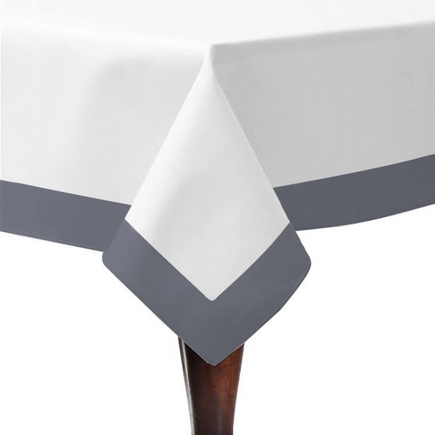 Border Frame 40% Poly 60% Cotton Table Cloth