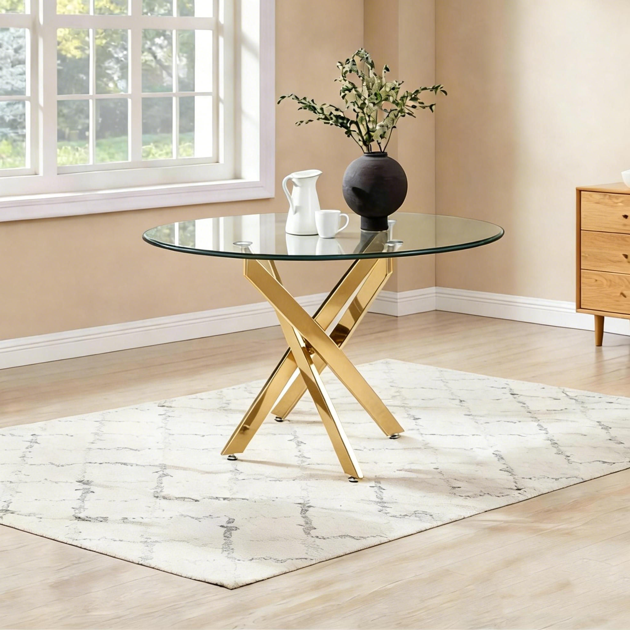 Modern Round Table For Dining Room