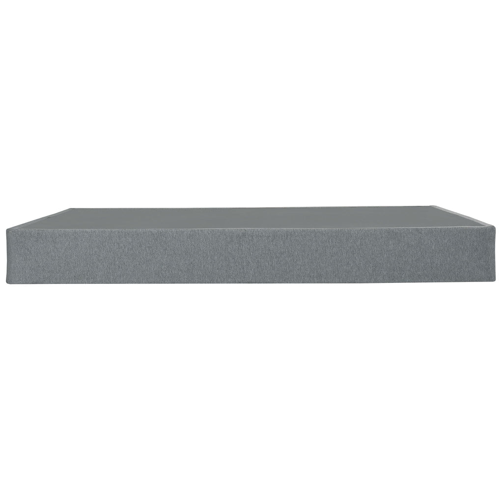 Foldable 9" Twin Size Metal Mattress Box Spring - Gray