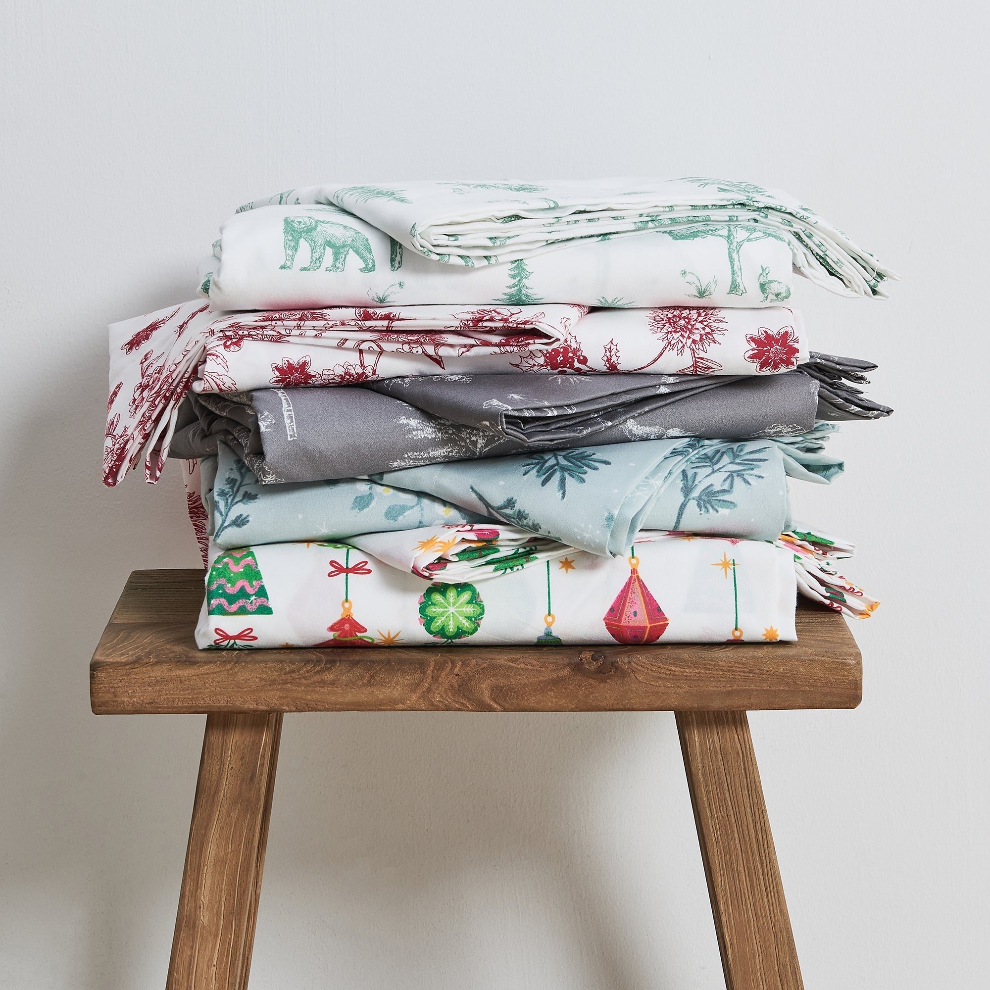 Watercolor Floral Sheet Set - Delia Collection