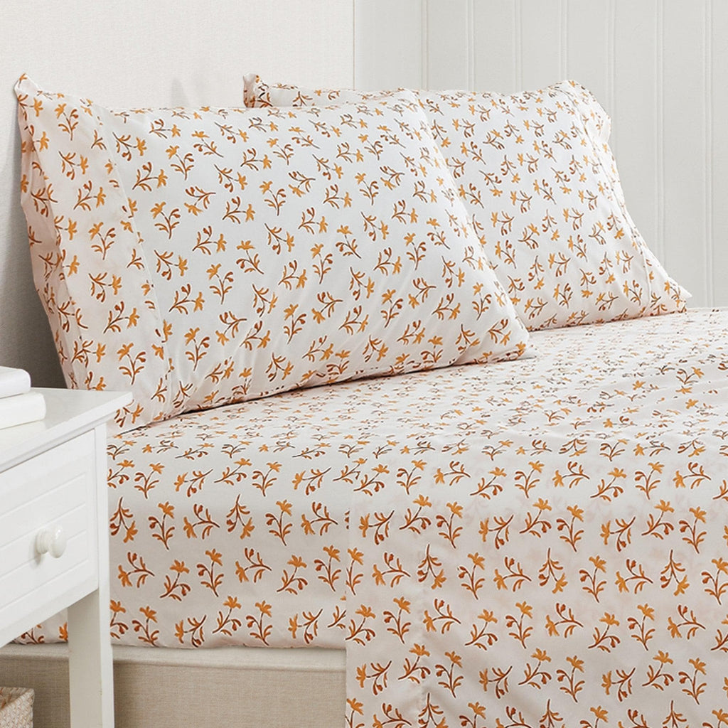 Watercolor Floral Sheet Set - Delia Collection