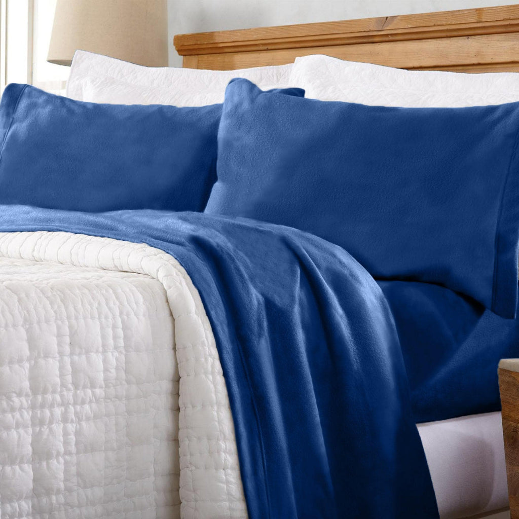 Solid Fleece Sheet - Christina Collection