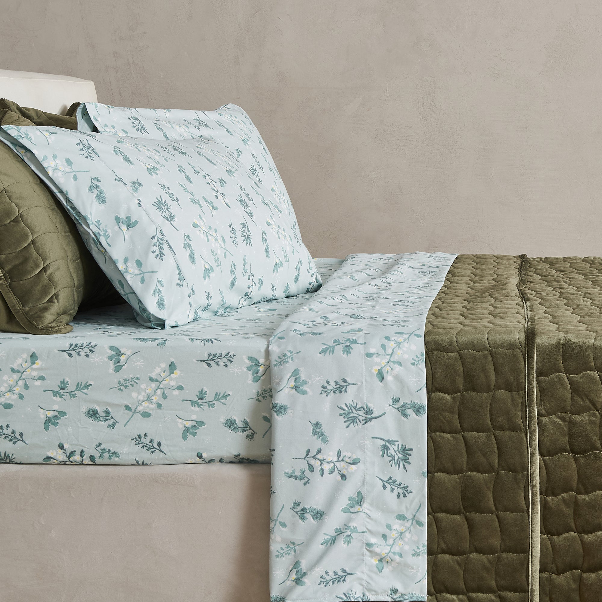 Watercolor Floral Sheet Set - Delia Collection