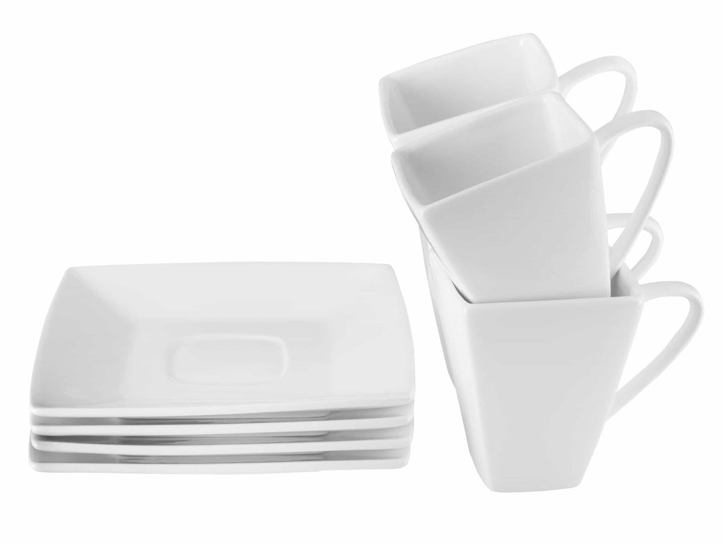 Square Porcelain Dinnerware Set