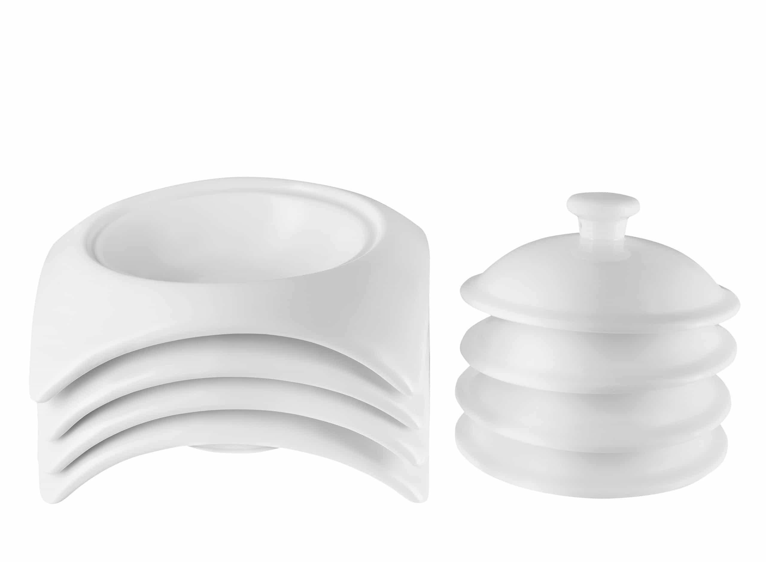 Square Porcelain Dinnerware Set