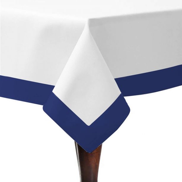 Border Frame 40% Poly 60% Cotton Table Cloth
