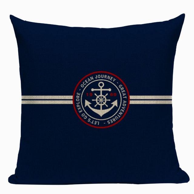 Vintage Decoration Cushion Colorful Fish Spring Decorative Throw Pillow Cover Home Sign Summer Cruise Decoration Home Pillowcase Houseware Car Home Decor Pillow Case Covers
