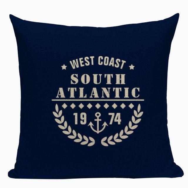 Vintage Decoration Cushion Colorful Fish Spring Decorative Throw Pillow Cover Home Sign Summer Cruise Decoration Home Pillowcase Houseware Car Home Decor Pillow Case Covers