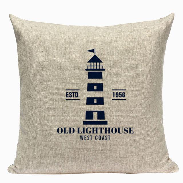 Vintage Decoration Cushion Colorful Fish Spring Decorative Throw Pillow Cover Home Sign Summer Cruise Decoration Home Pillowcase Houseware Car Home Decor Pillow Case Covers