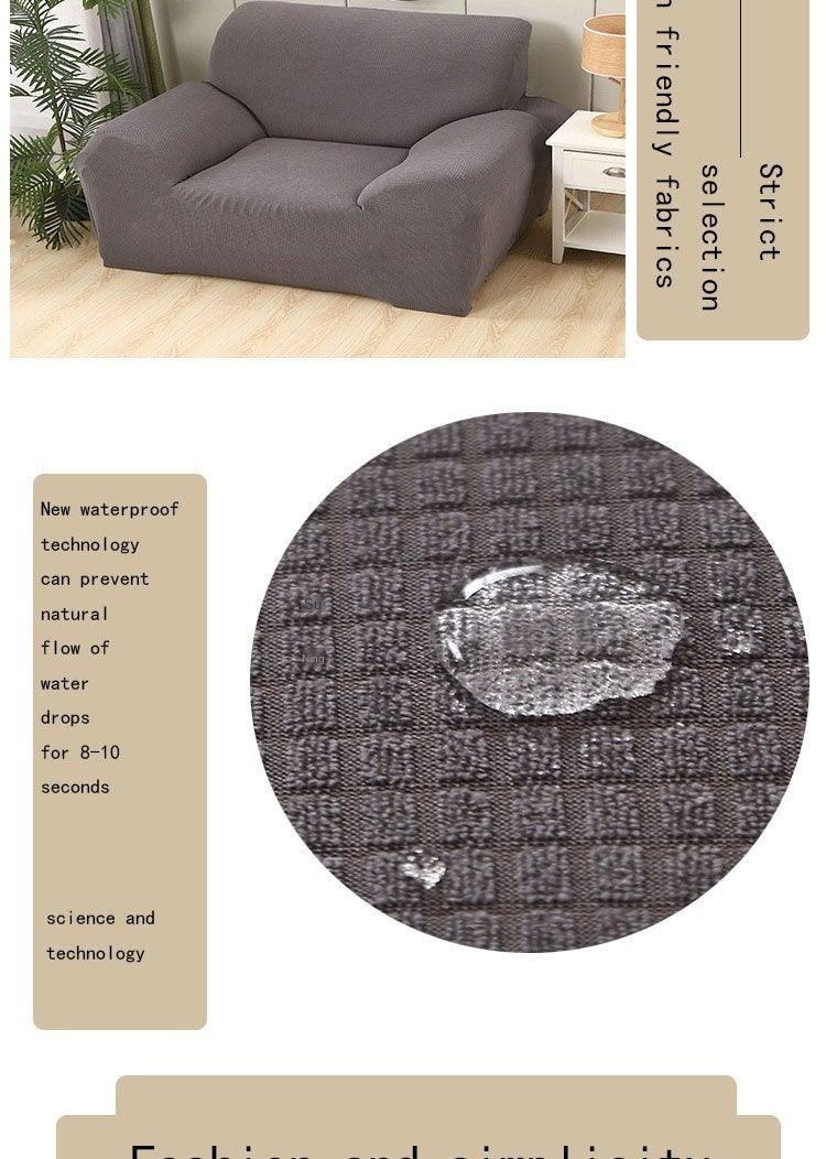Sofa Cover Waterproof Waffle Sofa Cover