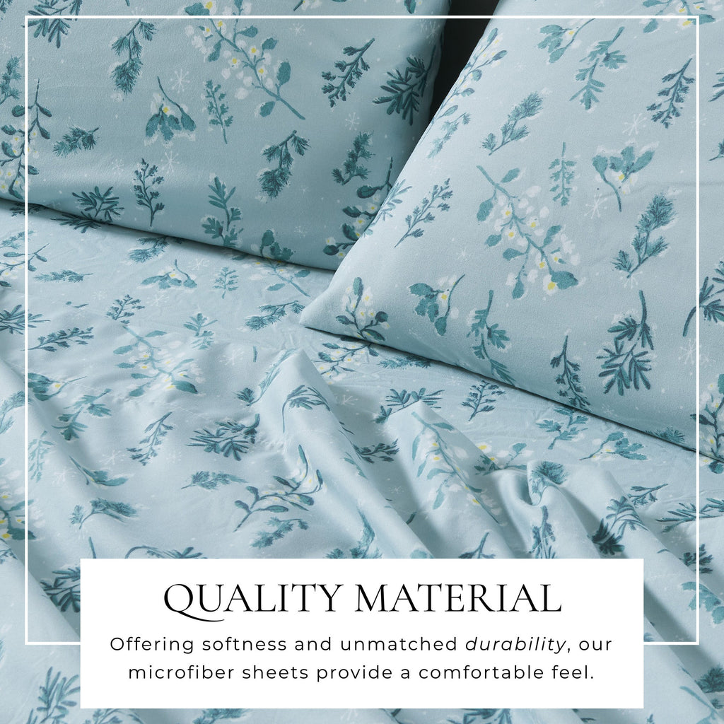 Watercolor Floral Sheet Set - Delia Collection