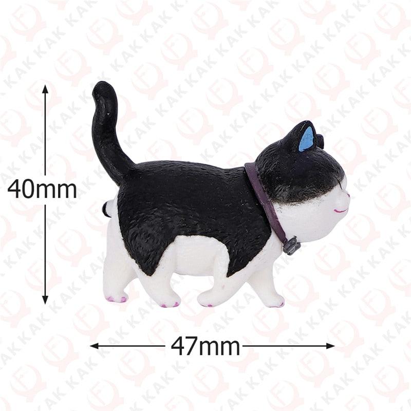 Shape Cabinet Knobs Handles for Kids Room Lovely Decorative Wall Hooks Hats Clothes Hanging Hooks Furniture Handle Cat Decoration Cute Simulation Decoration Hooks Interior Cat Hooks for Home Decoration & Hangs