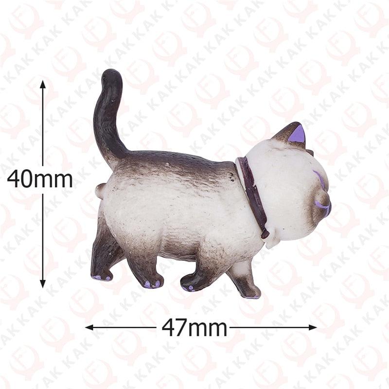 Shape Cabinet Knobs Handles for Kids Room Lovely Decorative Wall Hooks Hats Clothes Hanging Hooks Furniture Handle Cat Decoration Cute Simulation Decoration Hooks Interior Cat Hooks for Home Decoration & Hangs