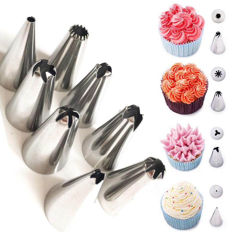 Silicone Cake Decorating Tools Kitchen Baking Accessories Piping Bag For Baking Piping Bag And Tips Cake Decorating Supplies Cake Decorating Tool