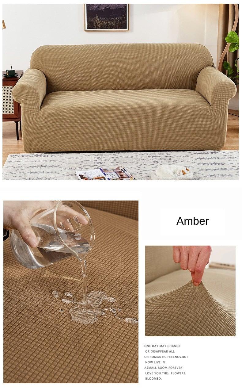 Sofa Cover Waterproof Waffle Sofa Cover
