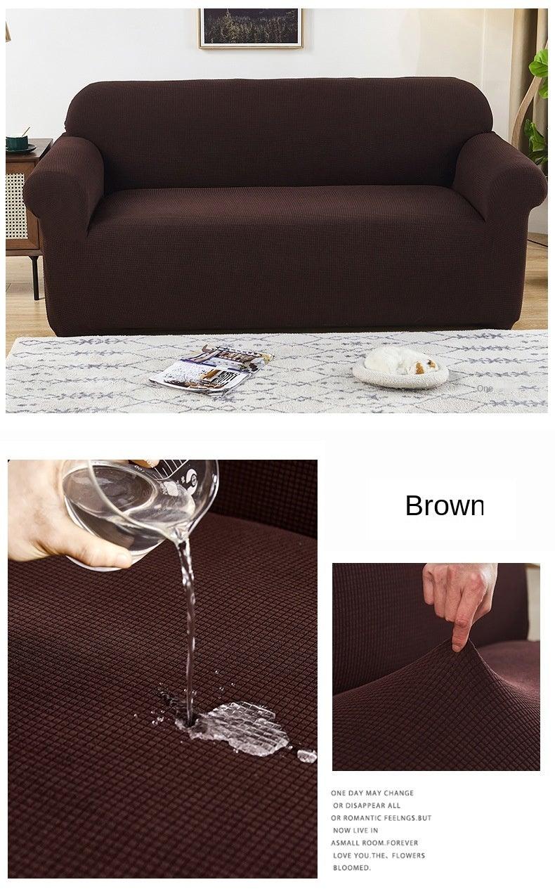 Sofa Cover Waterproof Waffle Sofa Cover