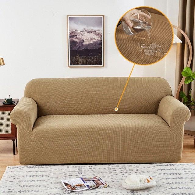 Sofa Cover Waterproof Waffle Sofa Cover