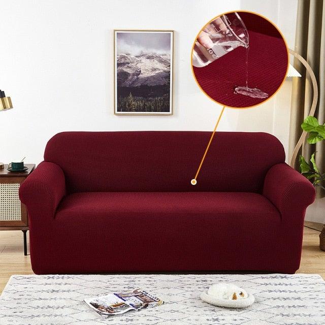 Sofa Cover Waterproof Waffle Sofa Cover