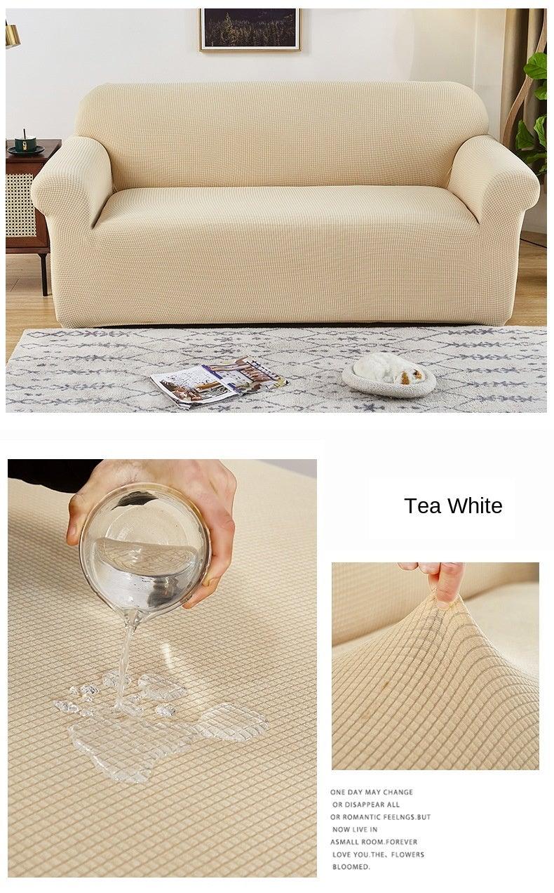 Sofa Cover Waterproof Waffle Sofa Cover