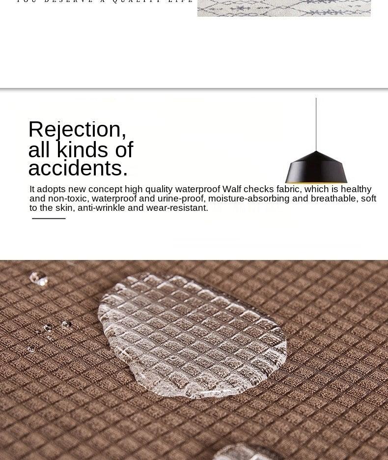 Sofa Cover Waterproof Waffle Sofa Cover