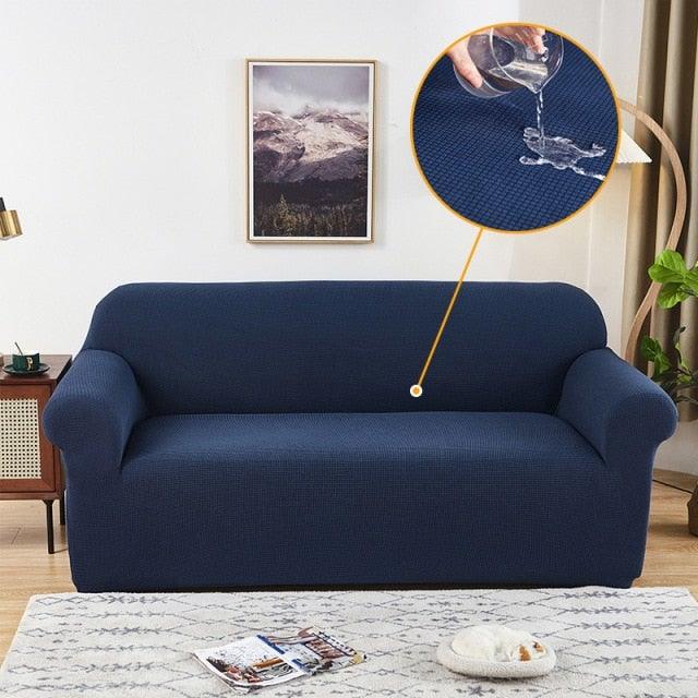 Sofa Cover Waterproof Waffle Sofa Cover