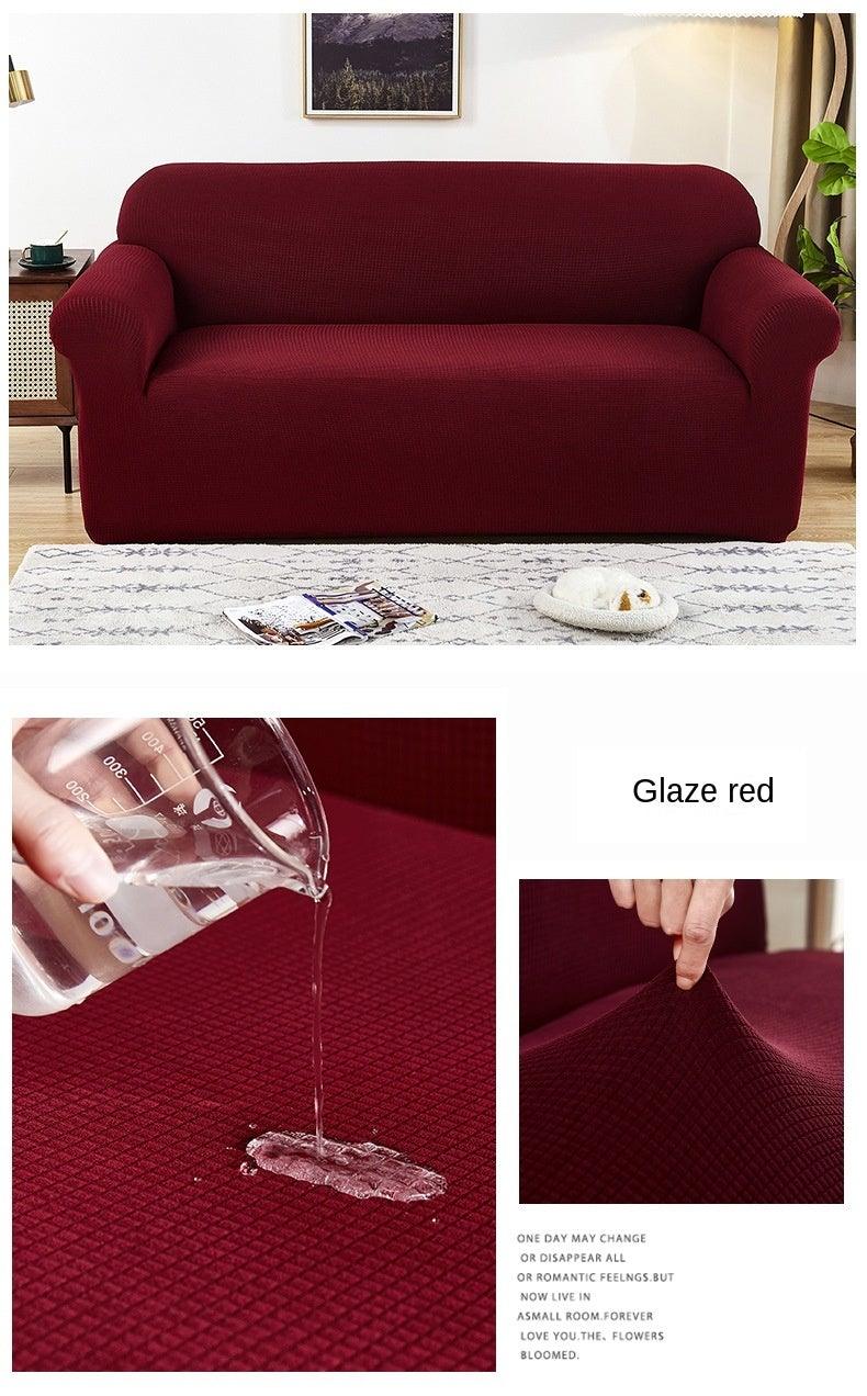 Sofa Cover Waterproof Waffle Sofa Cover