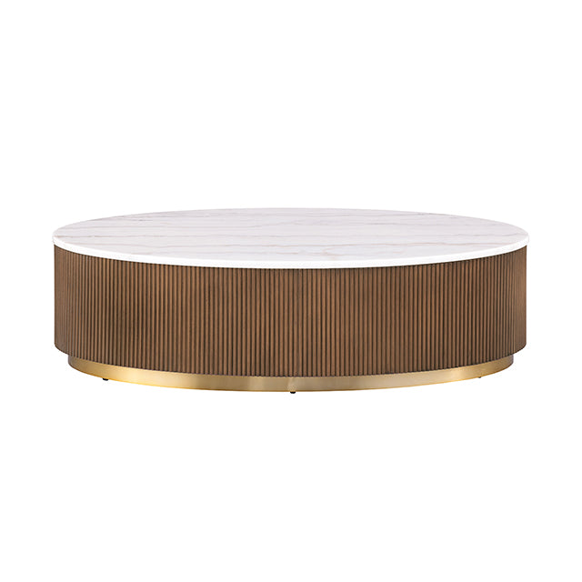 Virden - Oval Cocktail Table