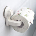 Toilet Paper Holder Super Storage Suction Cup Wall Mount