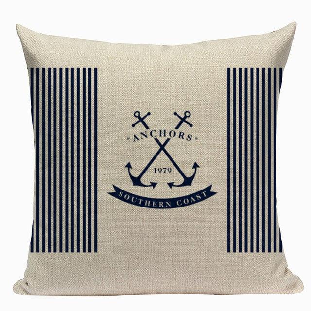 Vintage Decoration Cushion Colorful Fish Spring Decorative Throw Pillow Cover Home Sign Summer Cruise Decoration Home Pillowcase Houseware Car Home Decor Pillow Case Covers