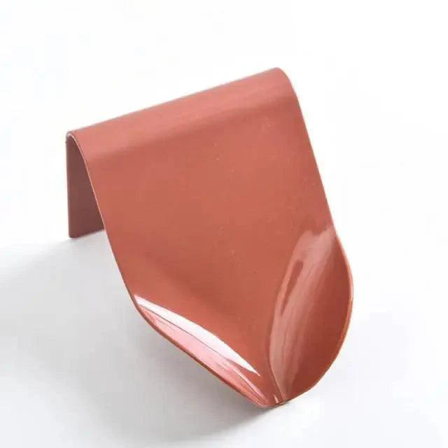 Wall-suction Drain Soap Dish Decorative Drainage Soap Holder Soap Holder Storage Container Home Bathroom Kitchen Accessories Self Adhesive Soap Drain Rack Soap Holder with Hook Wall Mount Soap Dish with Hook Sponge Soap Draining Tray Plate