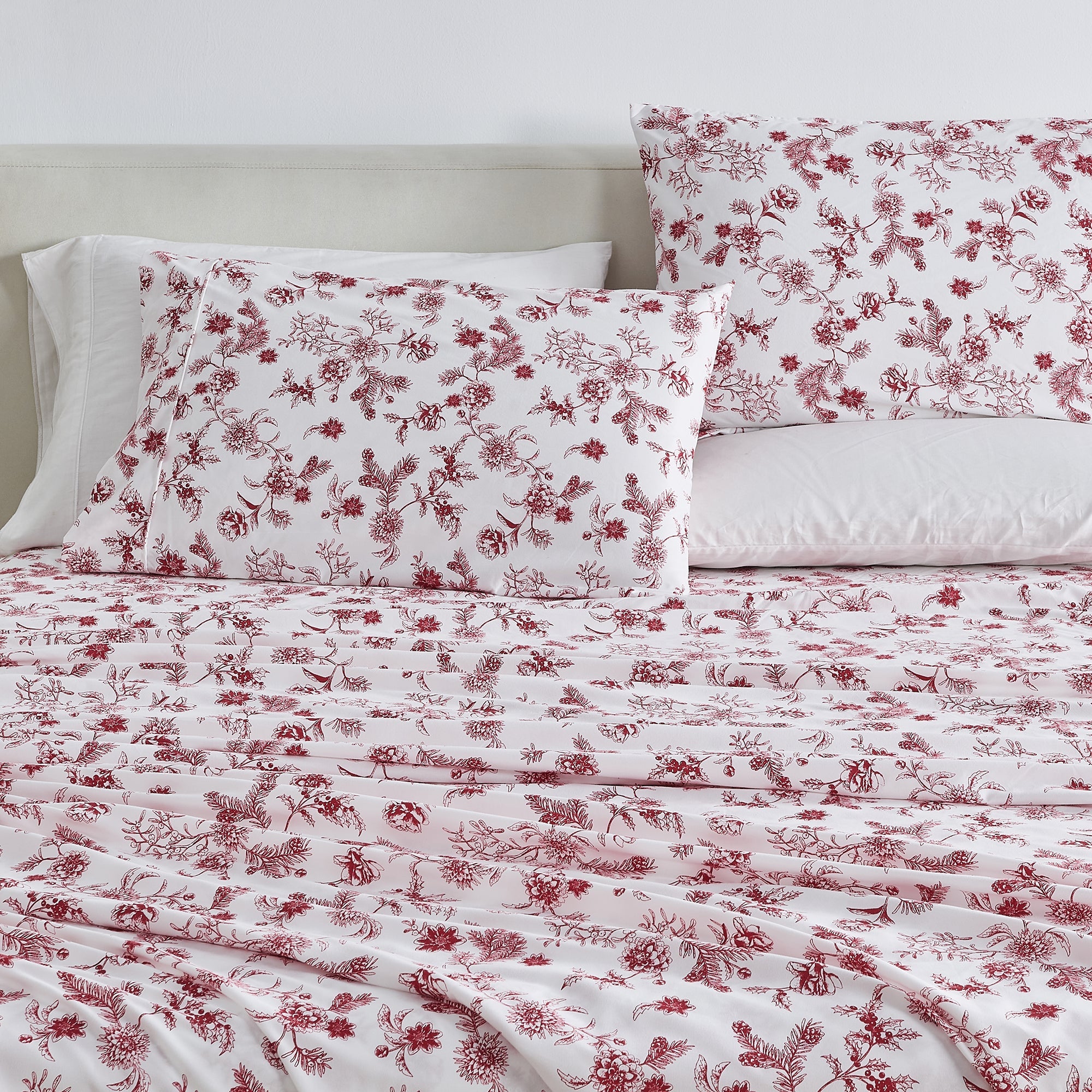 Watercolor Floral Sheet Set - Delia Collection